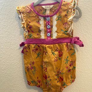 Matilda Jane 18-24m Yellow Floral Romper